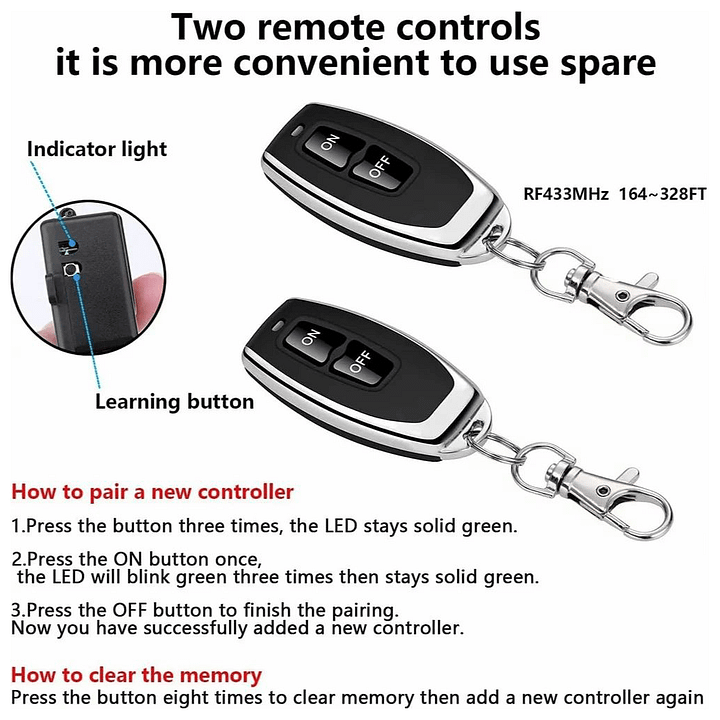 SwitchMaster Pro - Wireless Remote Switch - VERRANOO