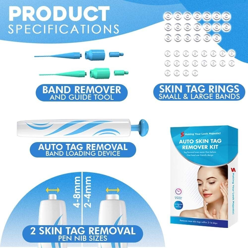 TagAway Pro – Fast, Painless Skin Tag Removal Kit - VERRANOO