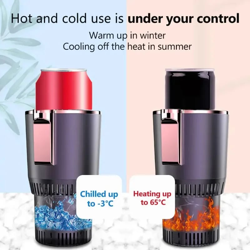 TempControl Duo – 2 - in - 1 Car Heating & Cooling Cup - VERRANOO