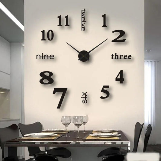 TimelessEase™ 3D DIY Creative Wall Clock - VERRANOO
