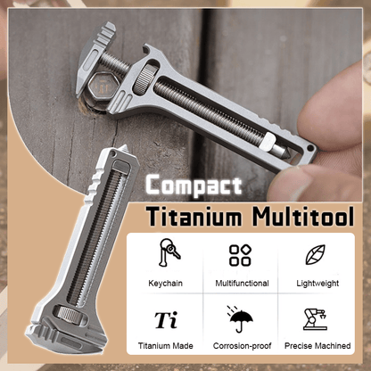 TitanMaster™ Compact Titanium Multitool - VERRANOO