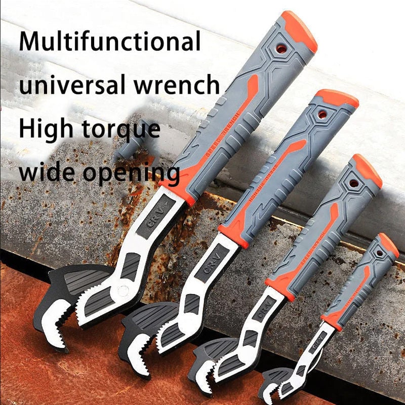 ToolForce Pro – Industrial Grade Multifunctional Self - Locking Pipe Wrench - VERRANOO