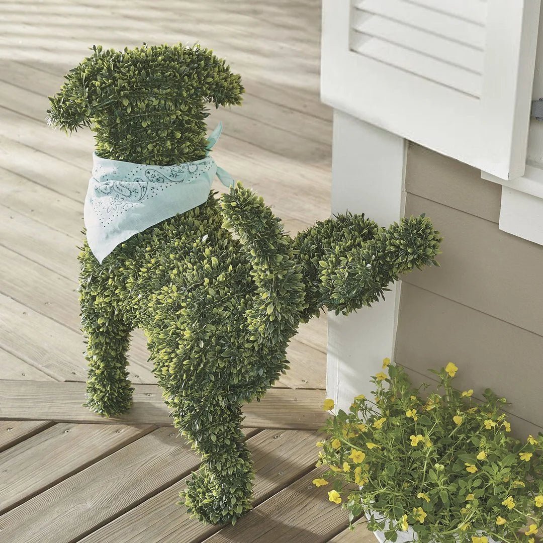 TopiDog Delight – The Decorative Peeing Dog Topiary - VERRANOO