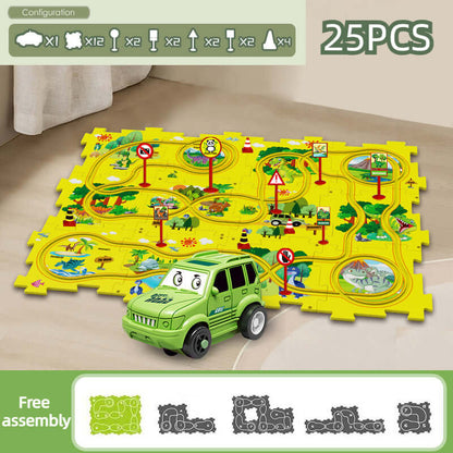 TrackMaster™ Education Puzzle Track Car - VERRANOO