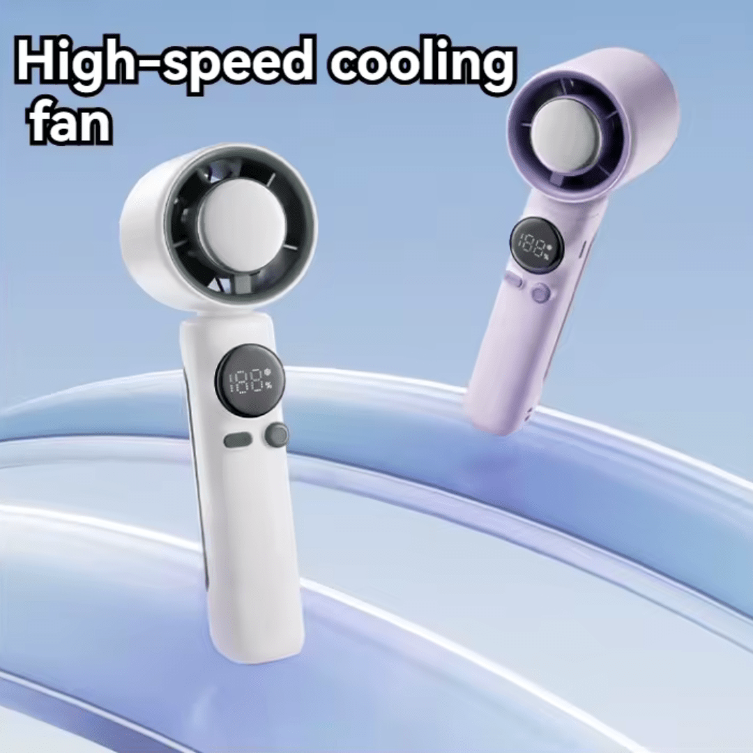 TurboBreeze 100 – The Ultimate High - Speed Handheld Fan - VERRANOO