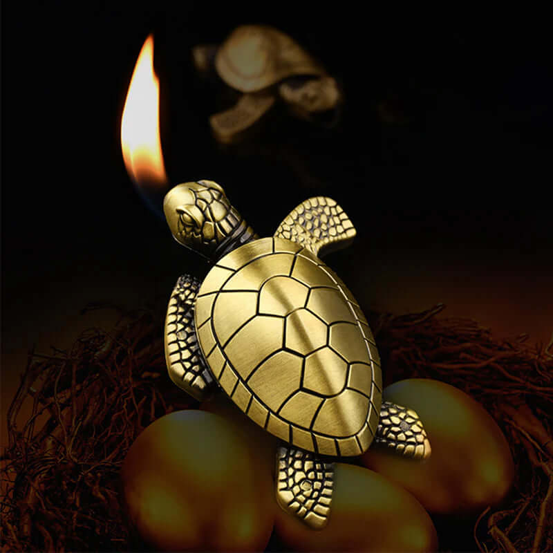 Turtlit Golden Turtle Lighter - VERRANOO