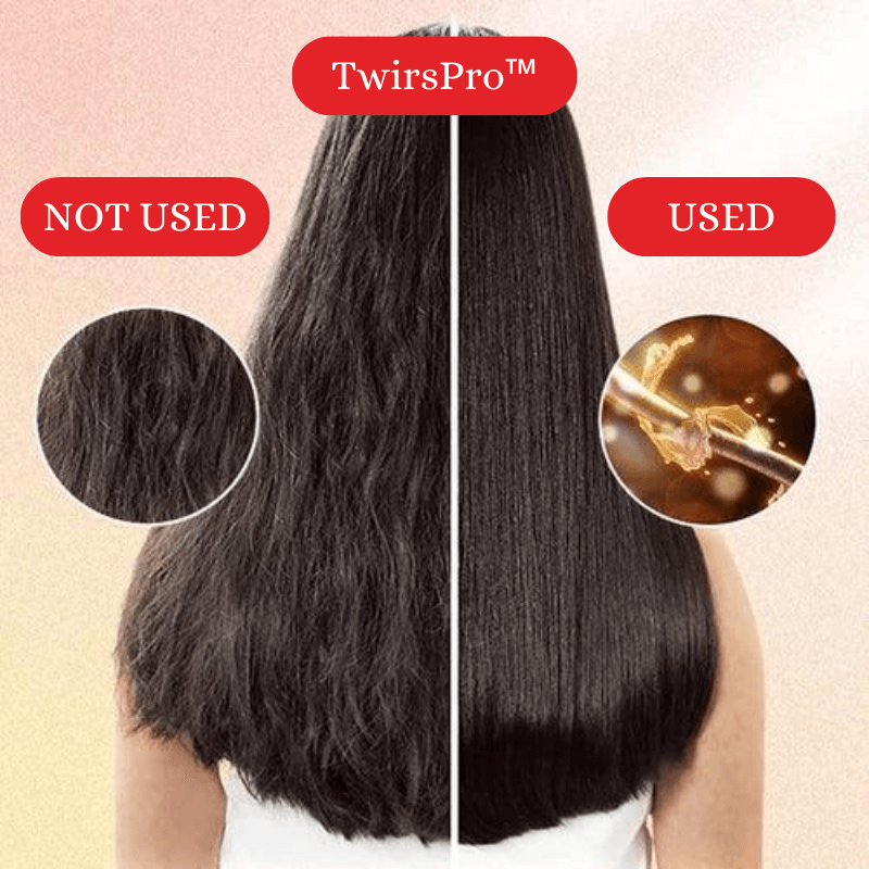 TwirsPro™ 3 in 1 Hair Styler for Dry hair, curl hair, straighten hair - VERRANOO