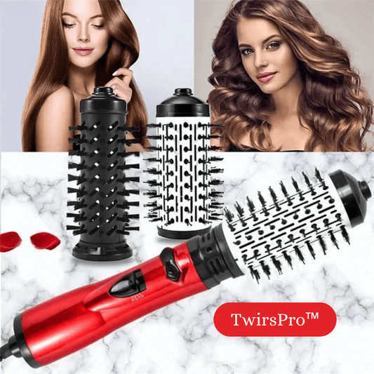 TwirsPro™ 3 in 1 Hair Styler for Dry hair, curl hair, straighten hair - VERRANOO