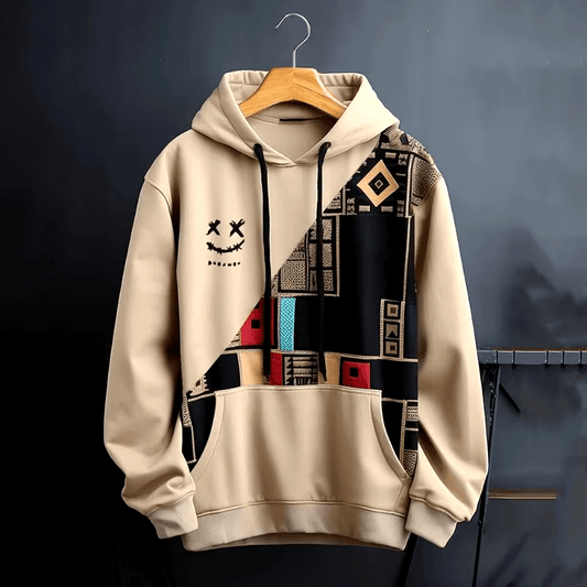 Urban Classic Hoodie - Men’s Vintage Graphic Streetwear - VERRANOO