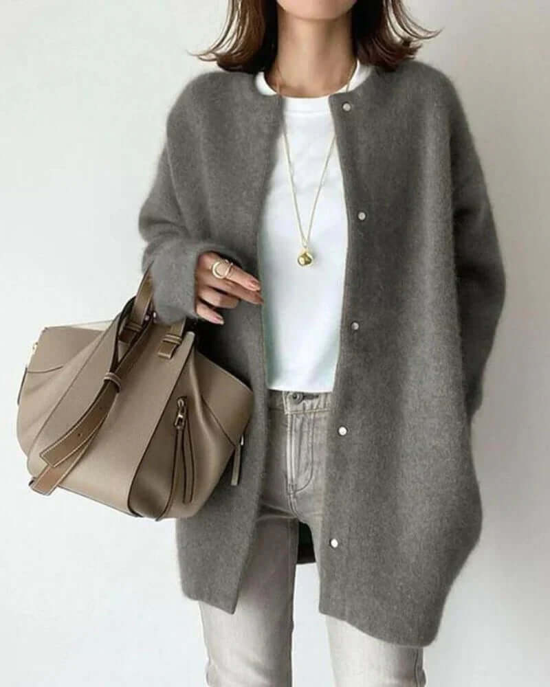 Chlobel Elegant Wool Cardigan