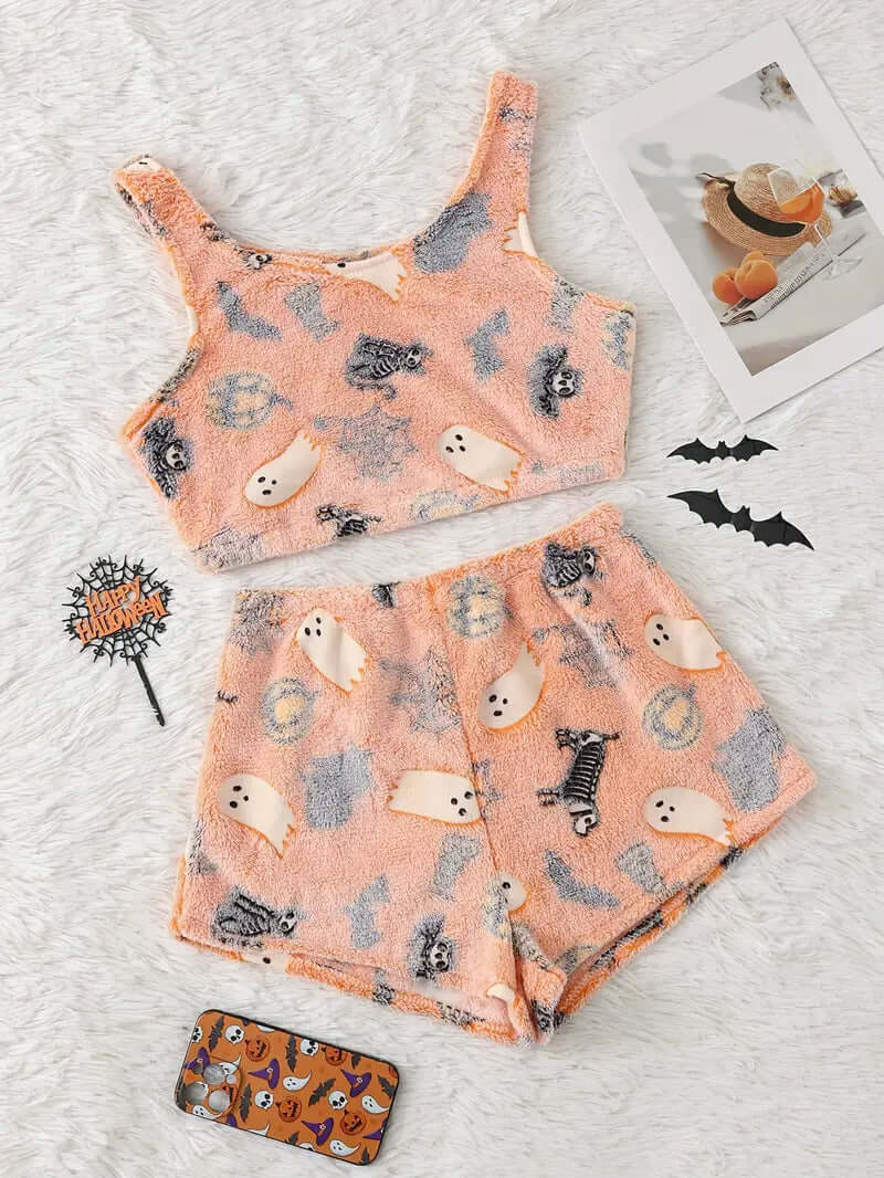 Viral Halloween Pajamas Set - VERRANOO