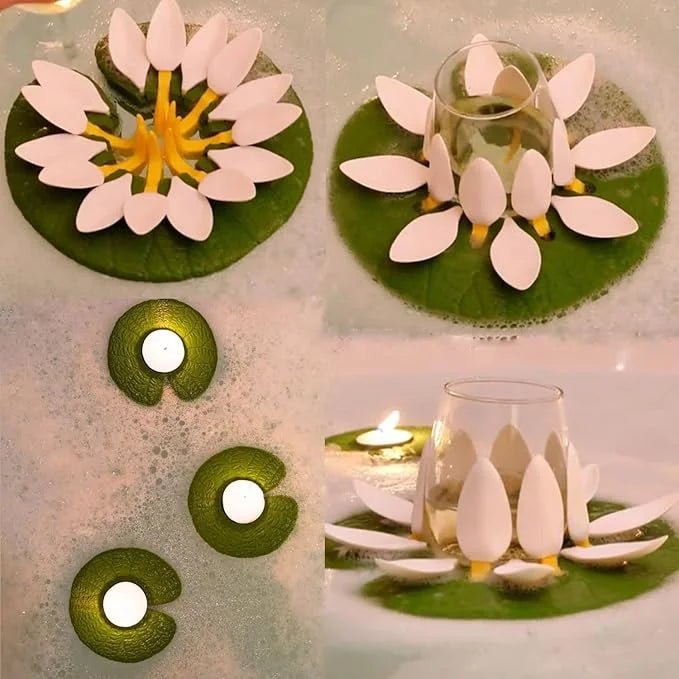 Wine Lily & CandleLily – Your Floating Oasis for Wine & Candle Magic! - VERRANOO