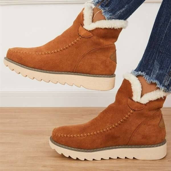 Women's Classic Non - Slip Ankle Snow Boots - VERRANOO