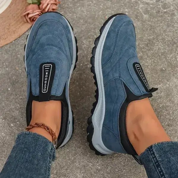 Women's Thick - soled Sneakers for Ultimate Comfort - VERRANOO