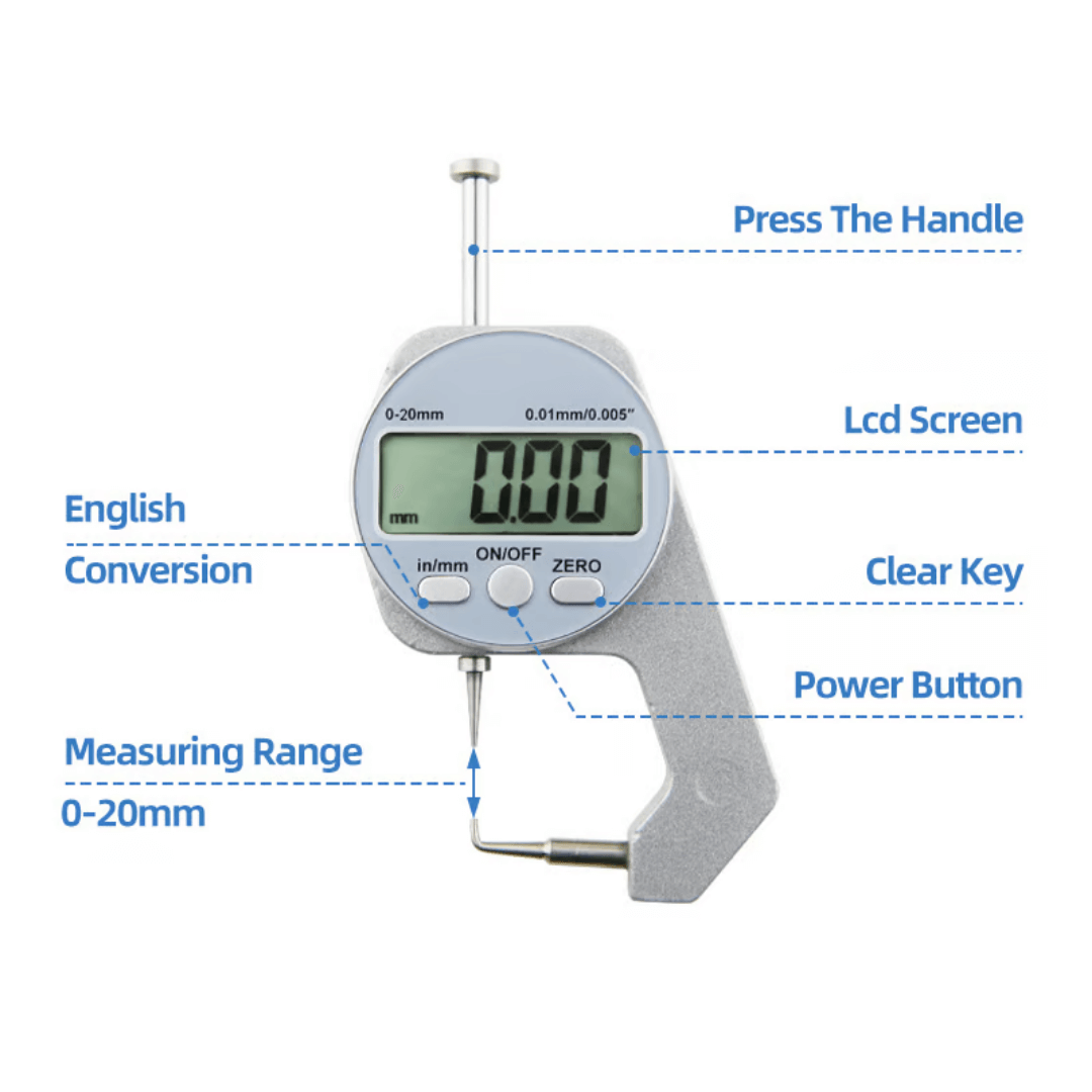 WoodMaster™ Digital Thickness Gauge - VERRANOO